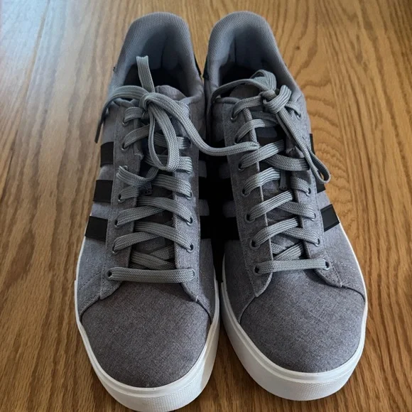 adidas Gray and Black Men's Sneakers - Picture 1 of 7